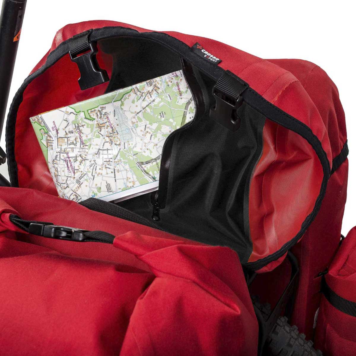 Expert 66 bicycle panniers made by the Polish company Crosso